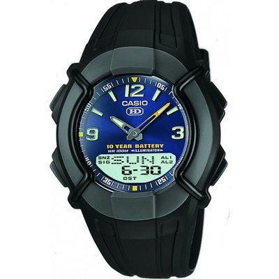 Men's Casio Heavy Duty Combination Alarm Chronograph Watch HDC-600-2BVES
