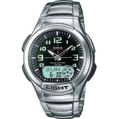 Men's Casio Classic Alarm Chronograph Watch AQ-180WD-1BVES