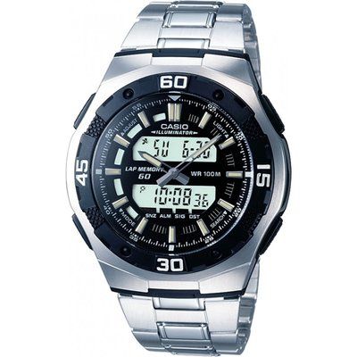 Mens Casio Sports Alarm Chronograph Watch AQ-164WD-1AVES