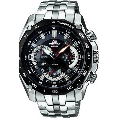 Mens Casio Edifice Exclusive Chronograph Watch EF-550D-1AVEF