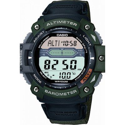 Men's Casio ProTrek Alarm Chronograph Watch SGW-300HB-3AVER