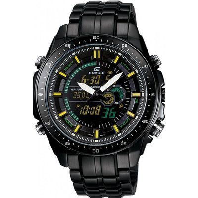 Men's Casio Edifice Alarm Chronograph Watch EFA-132BK-1AVEF