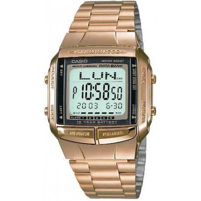 Unisex Casio Databank Alarm Chronograph Watch DB-360GN-9AEF