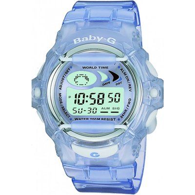 Ladies Casio Baby-G Alarm Chronograph Watch BG-169A-6VER