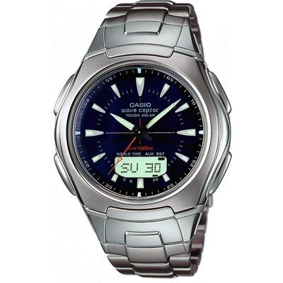 Men's Casio Wave Ceptor Alarm Chronograph Watch WVA-430DU-1AVER