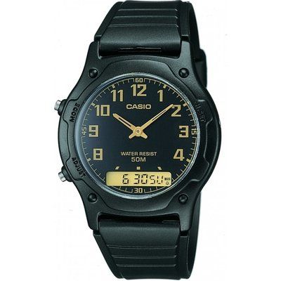 Men's Casio Casio Collection Alarm Chronograph Watch AW-49H-1BVEF