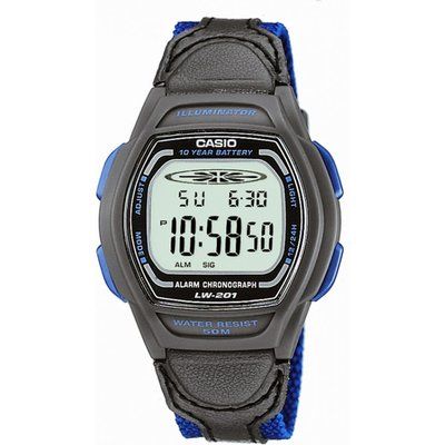 Ladies Casio Sports Alarm Chronograph Watch LW-201B-2AVEF
