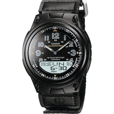 Men's Casio Classic Alarm Chronograph Watch AW-80V-1BVEF