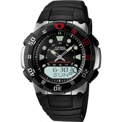 Men's Casio Wave Ceptor Alarm Chronograph Watch WVA-107HU-1A2VER