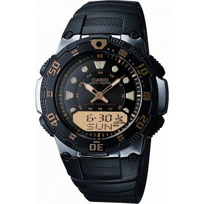 Men's Casio Wave Ceptor Alarm Chronograph Watch WVA-107HU-1AVER