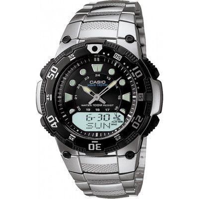 Mens Casio Wave Ceptor Alarm Chronograph Watch WVA-107HDU-1AVER