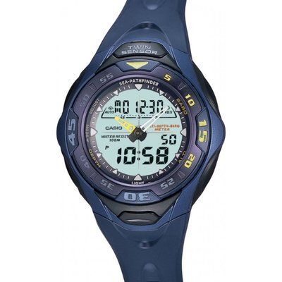 Mens Casio Sea Pathfinder Alarm Chronograph Watch SPF-60S-2VER