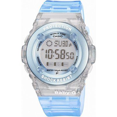 Ladies Casio Baby-G Alarm Chronograph Watch BG-1302-2ER