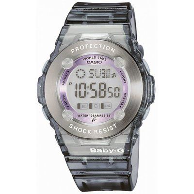 Ladies Casio Baby-G Alarm Chronograph Watch BG-1302-8ER