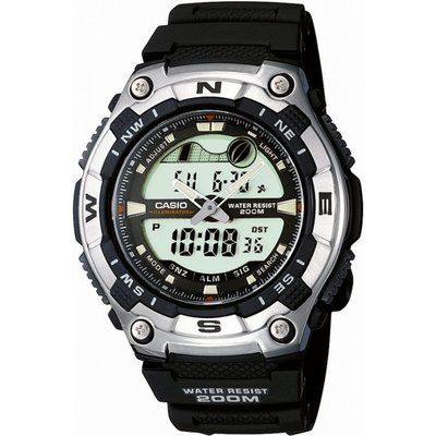 Mens Casio Sports Alarm Chronograph Watch AQW-100-1AVEF