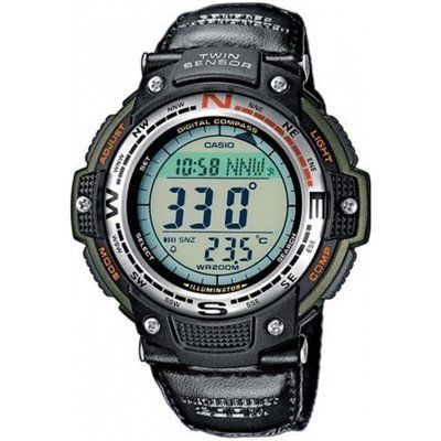 Men's Casio Pro Trek Alarm Chronograph Watch SGW-100B-3VEF