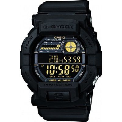 Men's Casio G-Shock Vibrating Timer Alarm Chronograph Watch GD-350-1BER
