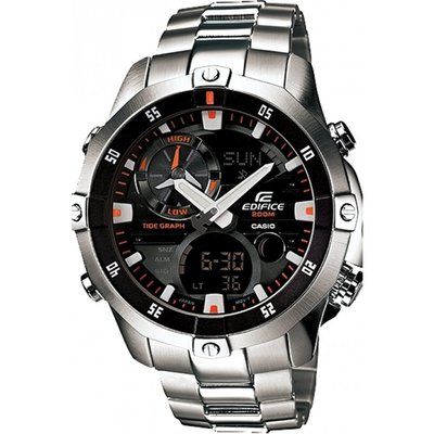 Men's Casio Edifice Alarm Chronograph Watch EMA-100D-1A1VEF