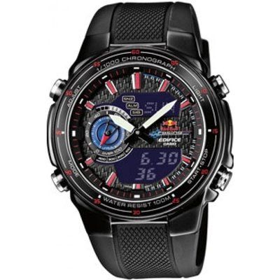 Mens Casio Edifice Red Bull Special Edition Alarm Chronograph Watch EFA-131RBSP-1BVEF