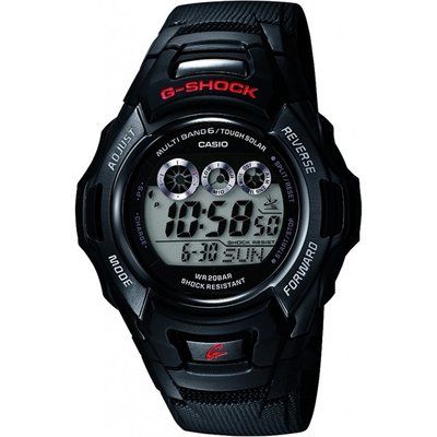 Mens Casio G-Shock Alarm Chronograph Radio Controlled Watch GW-M530A-1ER