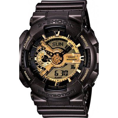 Mens Casio G-Shock Alarm Chronograph Watch GA-110BR-5AER