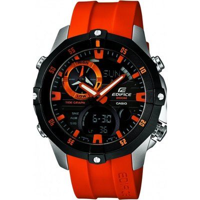Men's Casio Edifice Exclusive Alarm Watch EMA-100B-1A4VUEF
