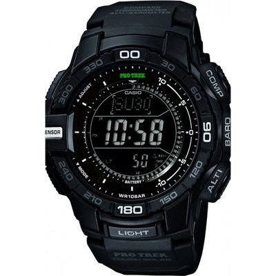 Men's Casio Pro-Trek Alarm Chronograph Solar Powered Watch PRG-270-1AER