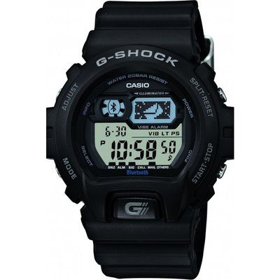 Mens Casio G-Shock Bluetooth Hybrid Smartwatch Alarm Chronograph Watch GB-6900B-1ER