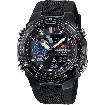 Mens Casio Edifice Red Bull Racing Alarm Chronograph Watch EFA-131RBSP-1AVEF