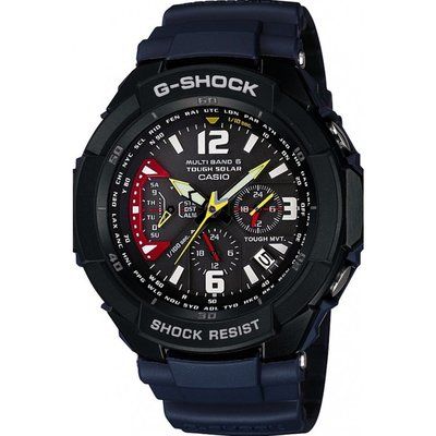Mens Casio G-Shock Gravity Defier Alarm Chronograph Watch GW-3000B-2ADR