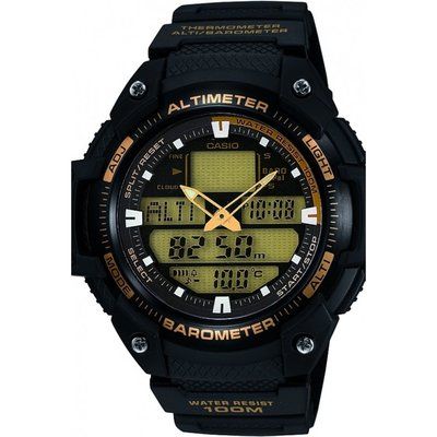 Men's Casio Sports Alarm Chronograph Watch SGW-400H-1B2VER