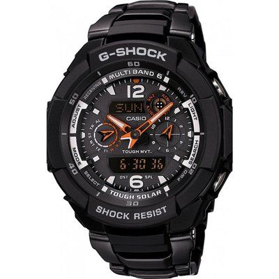 Mens Casio G-Shock Premium Gravity Defier Alarm Chronograph Radio Controlled Watch GW-3500BD-1AER