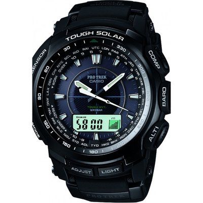 Men's Casio Pro Trek Alarm Chronograph Watch PRW-5100-1ER