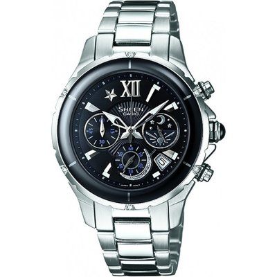 Ladies Casio Sheen Chronograph Watch SHE-5512D-1ADF
