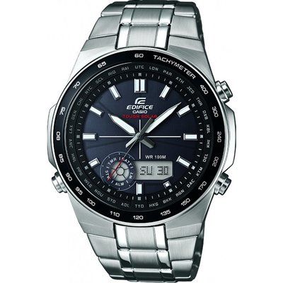 Mens Casio Edifice Alarm Chronograph Watch EFA-134SB-1A1VEF