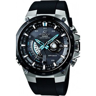 Men's Casio Premium Edifice Alarm Chronograph Radio Controlled Watch EQW-A1000B-1AER