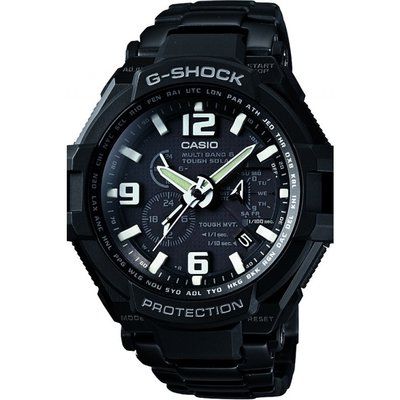 Mens Casio G-Shock Premium Gravity Defier Alarm Chronograph Radio Controlled Watch GW-4000D-1AER