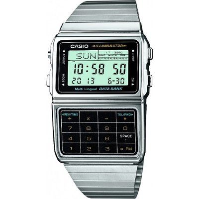 Unisex Casio Core Collection Databank Alarm Chronograph Watch DBC-611E-1EF
