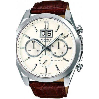 Mens Casio Edifice Chronograph Watch EFB-502L-7AVER
