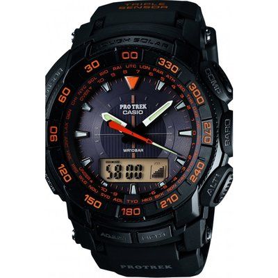 Mens Casio Pro-Trek Alarm Chronograph Watch PRG-550-1A4ER