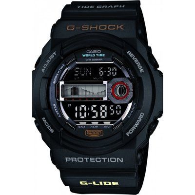 Mens Casio G-Shock G-Lide Alarm Chronograph Watch GLX-150-1ER