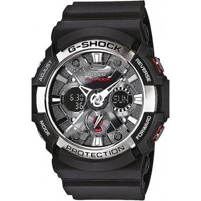 Mens Casio G-Shock Alarm Chronograph Watch GA-200BW-1AER