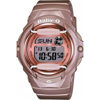 Ladies Casio Baby-G Alarm Watch BG-169G-4ER