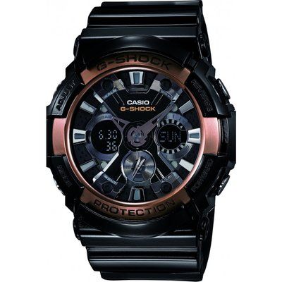 Men's Casio G-Shock Alarm Chronograph Watch GA-200RG-1AER