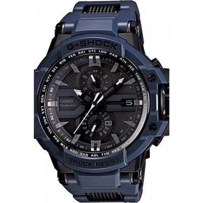 Men's Casio Premium G-Shock Gravity Defier Alarm Chronograph Radio Controlled Watch GW-A1000FC-2AER