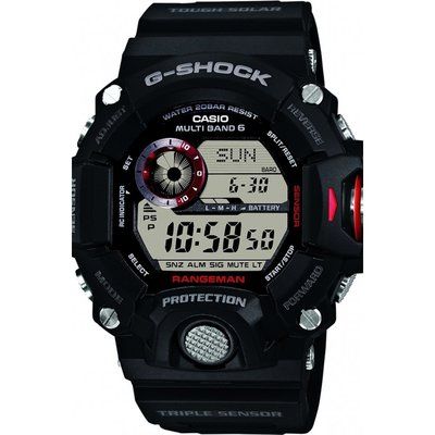 Men's Casio G-Shock Rangeman Alarm Chronograph Radio Controlled Watch GW-9400-1ER