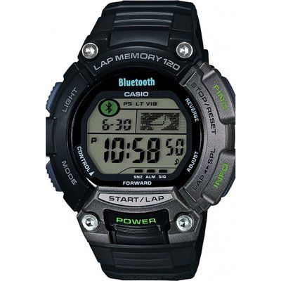 Mens Casio Bluetooth Sports Hybrid Smartwatch Alarm Chronograph Watch STB-1000-1EF