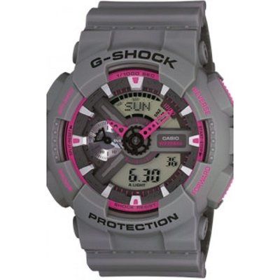 Mens Casio G-Shock Alarm Chronograph Watch GA-110TS-8A4ER