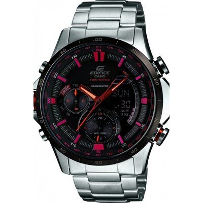 Mens Casio Edifice Alarm Chronograph Watch ERA-300DB-1AVER