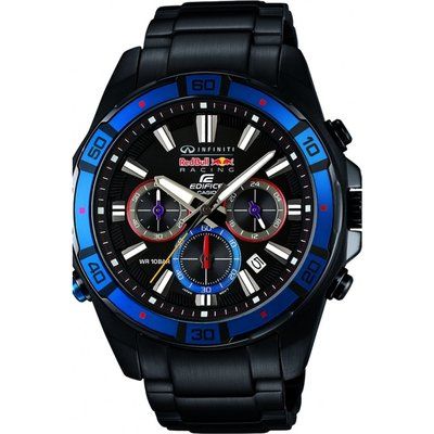 Men's Casio Edifice Red Bull Chronograph Watch EFR-534RBK-1AER